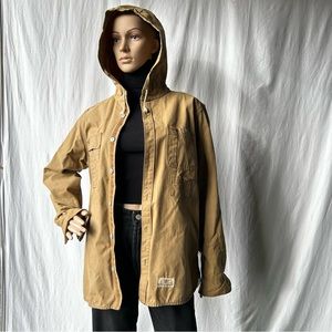 Vans Khaki Canvas Hooded Jacket